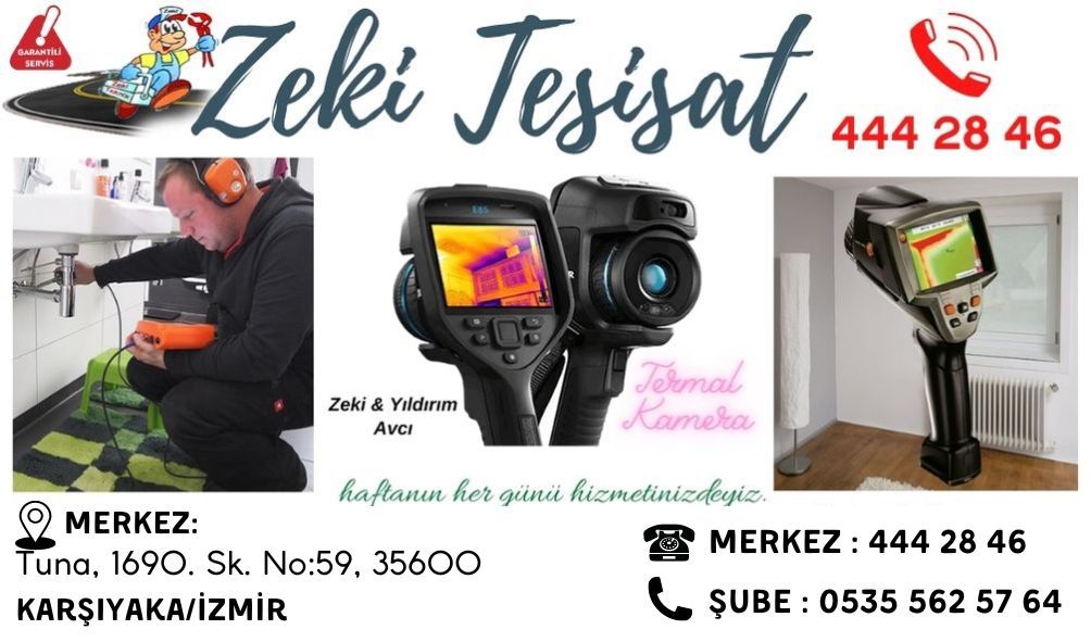 karşıyaka su kaçağı tespiti